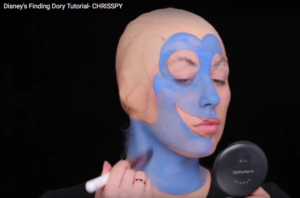 Chrisspy transforms face into Finding Dory